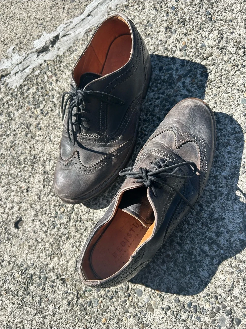 BedStu cobbler series Oxford shoes